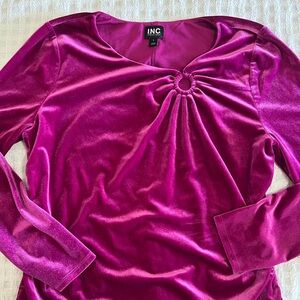 Ink Velvet Hot Pink Long Sleeve ✨🛍️